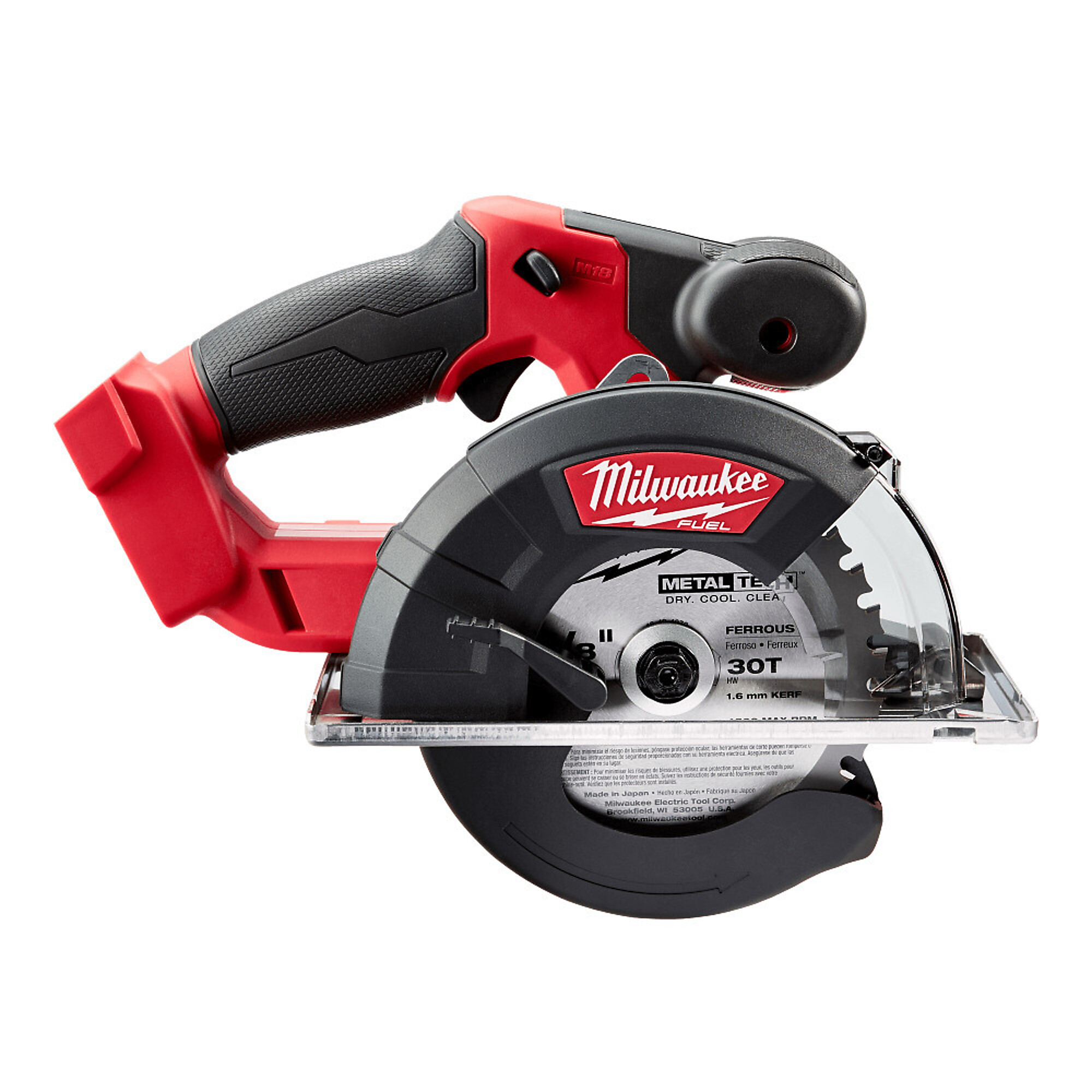 Milwaukee M18 FUEL Cordless Metal Cutting Circular Saw, Tool Only, 5 3/8in.-5 7/8in. Dia. Blade, Model# 2782-20
